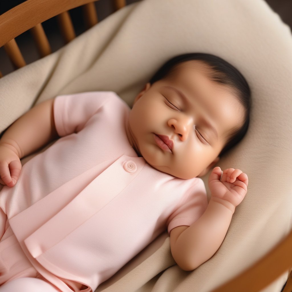 Baby Sleeping relaxed